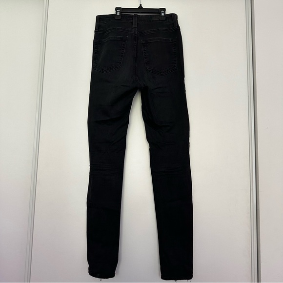 AG The Mila super high rise skinny jeans in black in size 26. - Picture 4 of 7